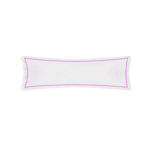 400TC Single Embroidery Sateen Cotton Body Pillowcases (Set Of 2)