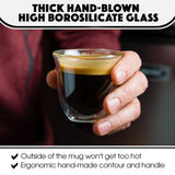 Double-Wall Insulated Espresso Glasses (2)