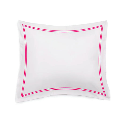 400TC Double Embroidery Sateen Cotton Pillow Sham