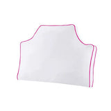 Cotton Cover Foam Headboard In Embroidery Border
