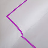 400TC Single Embroidery Sateen Cotton Pillow Sham