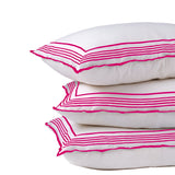 Smart Border 400TC Cotton Embroidery Sateen Solid Euro Pillow Sham