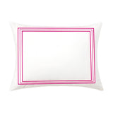 400TC Cotton Classic Embroidery Sateen Solid Pillow Sham