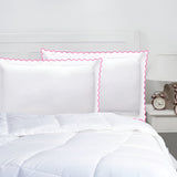 400TC Cotton Small Scallop Embroidery Pillow Sham