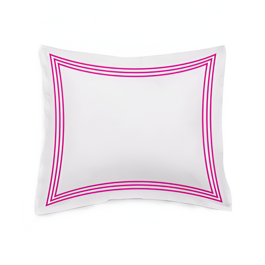 400TC Triple Embroidery Sateen Cotton Pillow Sham