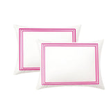 400TC Cotton Classic Embroidery Sateen Solid Pillow Sham