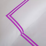 400TC Double Embroidery Sateen Cotton Euro Sham
