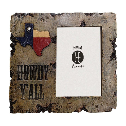 Howdy Y'all Picture Frame, 4 MOQ