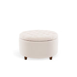 Modern Round Ottoman Footrest