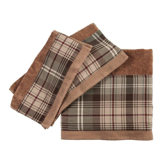 Huntsman Plaid 3PC Towel Set, 2 MOQ