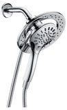Valkyrie Retro-Fit 3-Spray Patterns with 7.48 in. Wall Mounted Dual Shower Heads with Magnetic Divert in Brushed Nickel