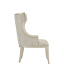 Garson Silver Armchair, Fresh Files Linen