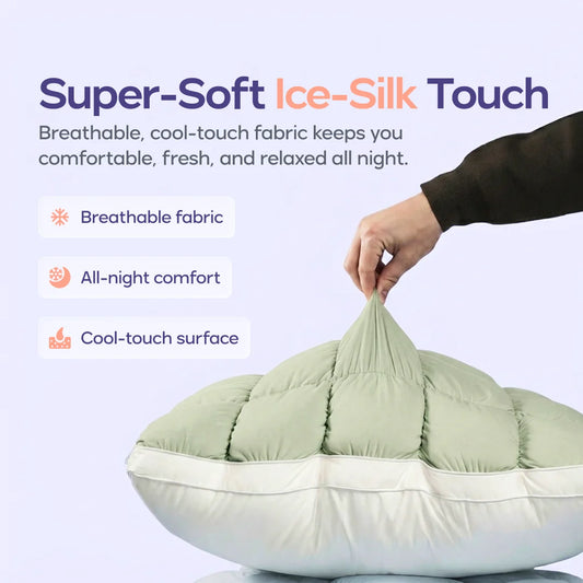 Puff Pillow Sage Green