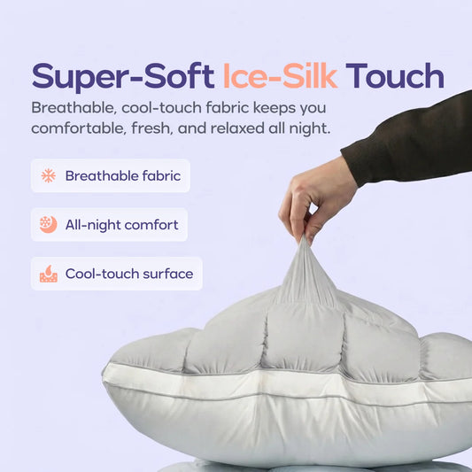 Puff Pillow Gray