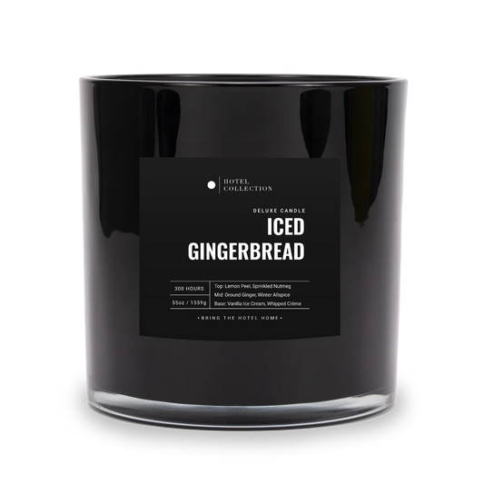 Deluxe Iced Gingerbread Candle