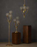 Dandelion Silver & Gold Floor Lamp