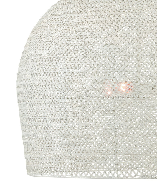 Piero Large White Chandelier