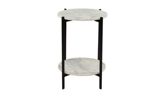 Melanie Accent Table White