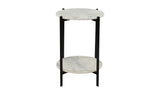 Melanie Accent Table White