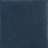 Cotton Canvas Box Stitch Coverlet Set
