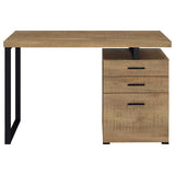 Brennan 47-inch 3-drawer Office Computer Desk Mango