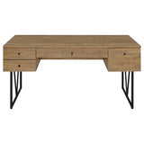 Analiese 63-inch 4-drawer Writing Desk Mango