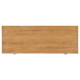 Roldan 69-inch 4-drawer Computer Desk with File Drawer Light Ash