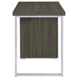 Brennan 47-inch 3-drawer Office Computer Desk Weathered Grey