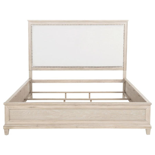 Pembroke 66-inch California King Panel Bed Washed Oak
