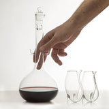 Crystal Port and Dessert Wine Sippers & Decanter - Set of 4