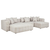 Amara 4-Piece Upholstered Sectional Sofa