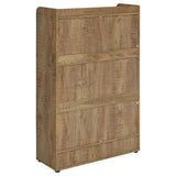Denia 3-tier Engineered Wood Shoe Cabinet Mango