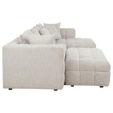 Amara 4-Piece Upholstered Sectional Sofa