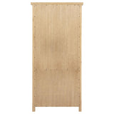 Vermes 72-inch 2-door Home Office Cabinet Bookcase Light Ash