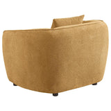 Aleisha 3-piece Fabric Upholstered Sofa Set Mustard Yellow