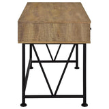 Analiese 47-inch 3-drawer Writing Desk Mango