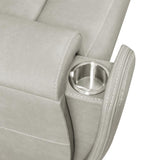 Brickston 3-piece Triple Power Reclining Sofa Set Grey