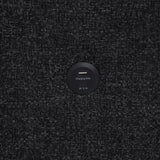 Demko Sleeper Sectional Sofa with Speaker and Storage Chaise Black