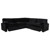 Collins 5-piece Modular Power Reclining Sectional Black
