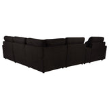 Collins 6-piece Modular Power Reclining Sectional Chocolate Brown