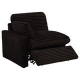 Collins 6-piece Modular Power Reclining Sectional Chocolate Brown