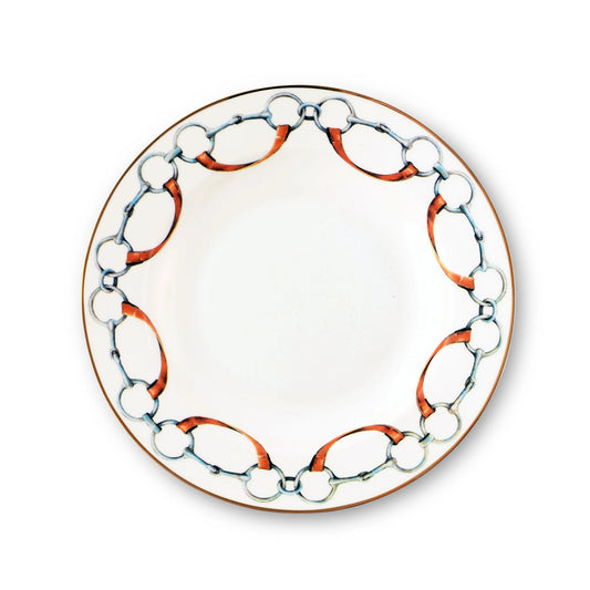 Wellington Bit Pattern Bone China Round Dinner Plate