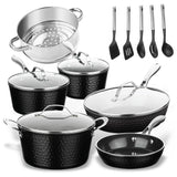 Hammered Black Cookware Bundle