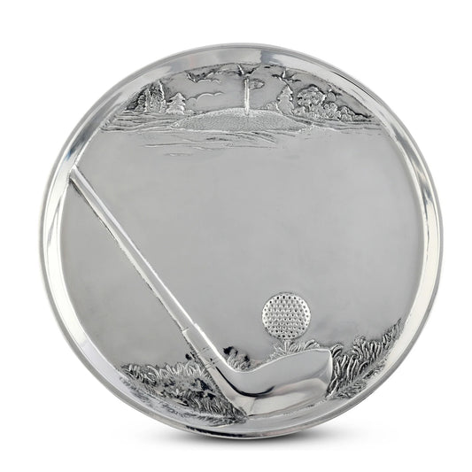 Golf Round Serving Tray