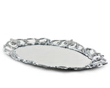 Fleur-De-Lis Oval Serving Tray