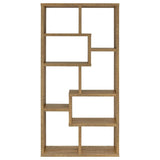 Theo 71-inch 6-shelf Bookshelf Mango