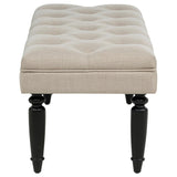 Marsha 52-inch Upholstered Entryway Accent Bench Latte