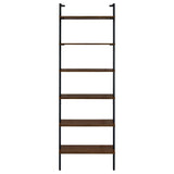Owens 96-inch 6-shelf Wall Bookshelf Walnut
