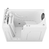 ANZZI Premier Walk-In Therapeutic Tub with Dual Hydrotherapy (Air & Water), Fast Drain, Inline Heater, Chromatherapy, Aromatherapy, and Quick Fill Faucet