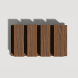 Exterior Wood-Look Composite Slat Panel Samples